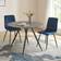 [en.casa] Fitjar Round Concrete Black Spisebord 100cm